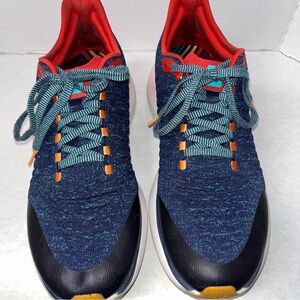 Rabbit Mens Athletic Shoes in Blue and Red